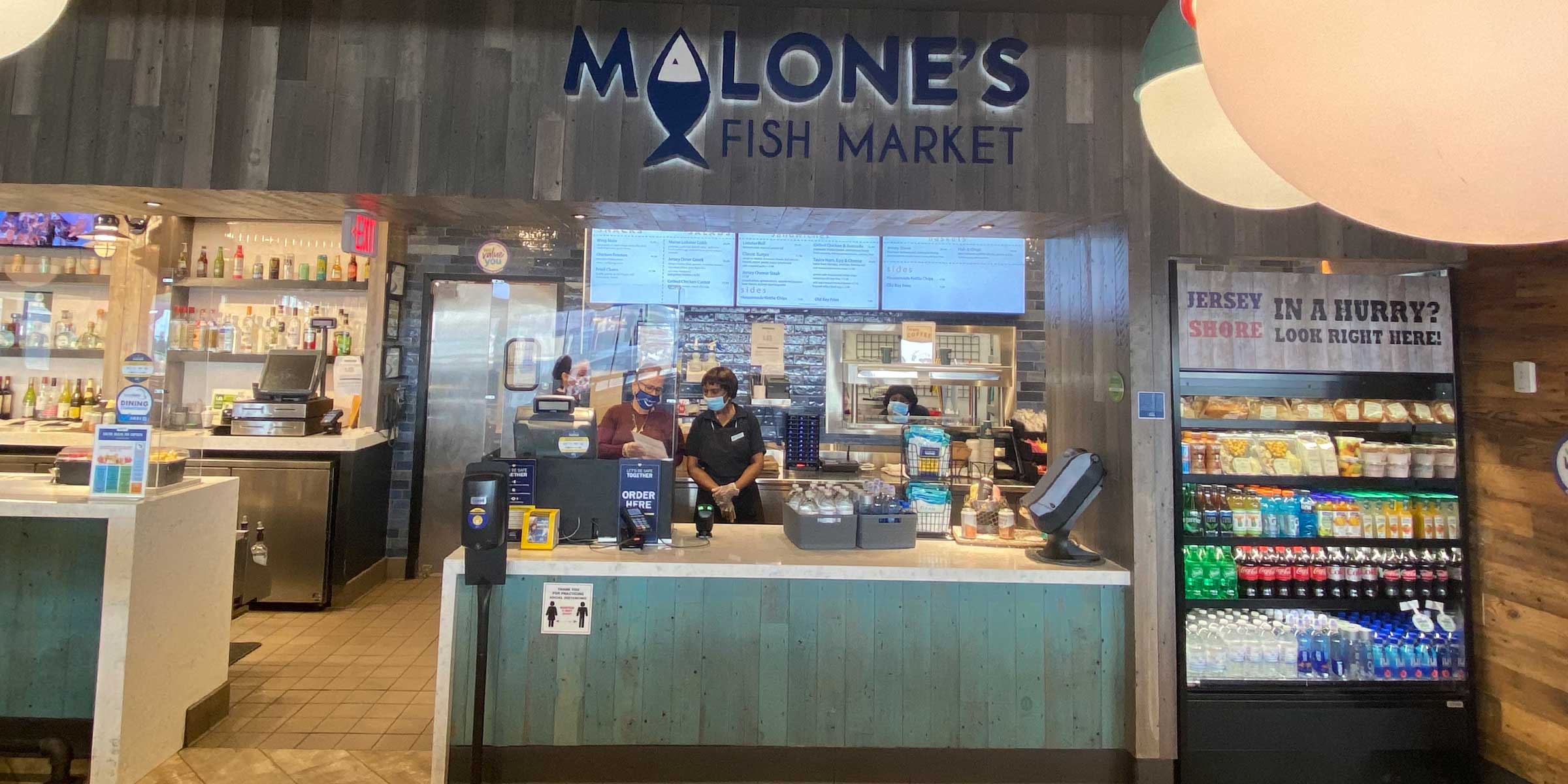 Malone's Fish Market & Bar - desktop version